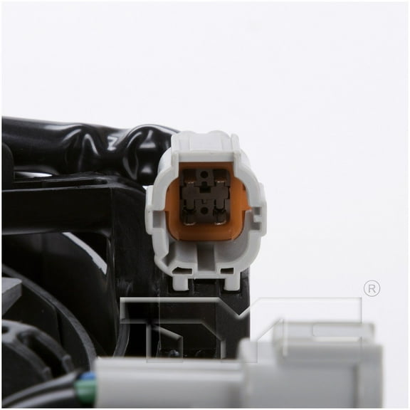 TYC 622150 Dual Radiator and Condenser Fan Assembly Fits 2011 Kia Sportage