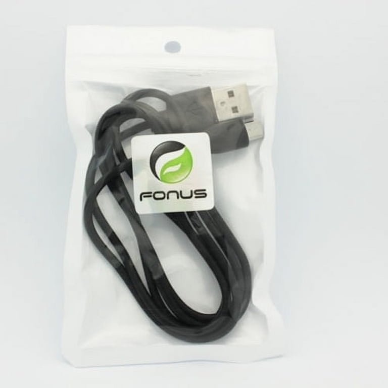 USB Charging Cable for Alcatel One Touch 1010X Charger Lead Black | UK