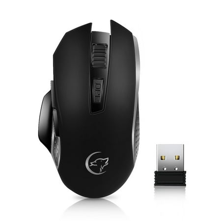 iMESTOU Deals Clearance G821 Gaming Mouse Rechargeable Wireless Adjustable Optical Mice for Laptop