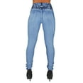 thumbnail image 5 of Fashion2Love Colombian Design Mid Waist Butt Lift Skinny Jeans, 5 of 7