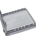 thumbnail image 1 of 2 piezas Base de Soporte para portátil NQ Soporte plegable para suelo color plateado para tableta PC, 1 of 4