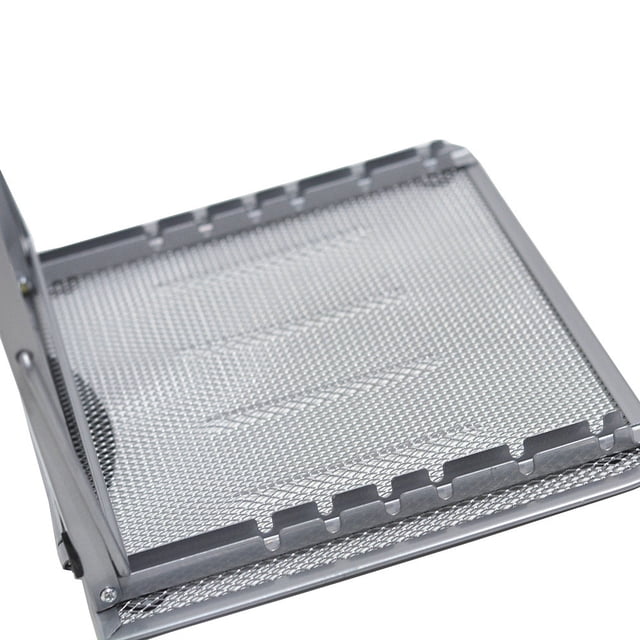 2 piezas Base de Soporte para portátil NQ Soporte plegable para suelo color plateado para tableta PC