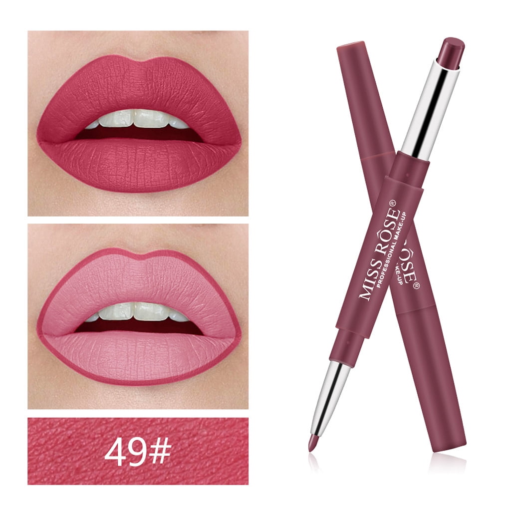 Mrigtriles Doubleend Lasting Lipliner Waterproof Lip Liner Stick
