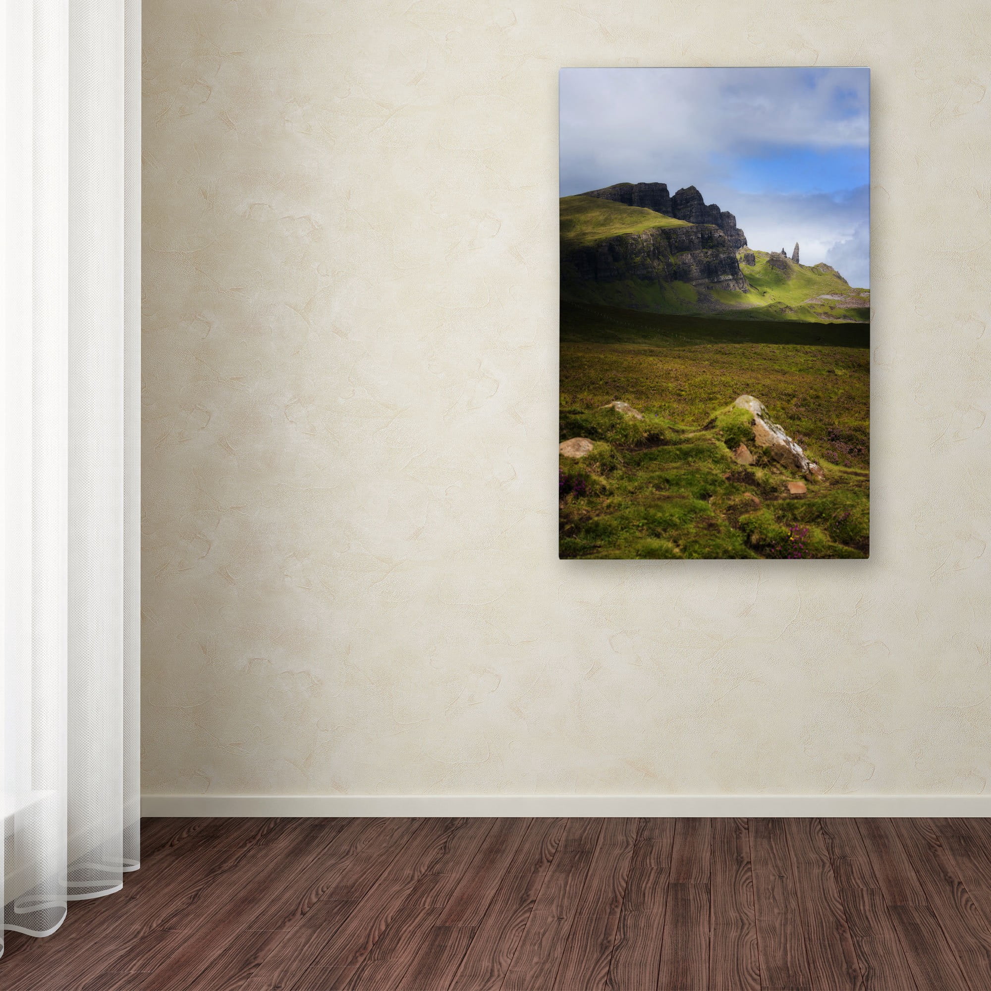 Trademark Fine Art "Old Man of Storr" Canvas Art by Philippe Sainte-Laudy