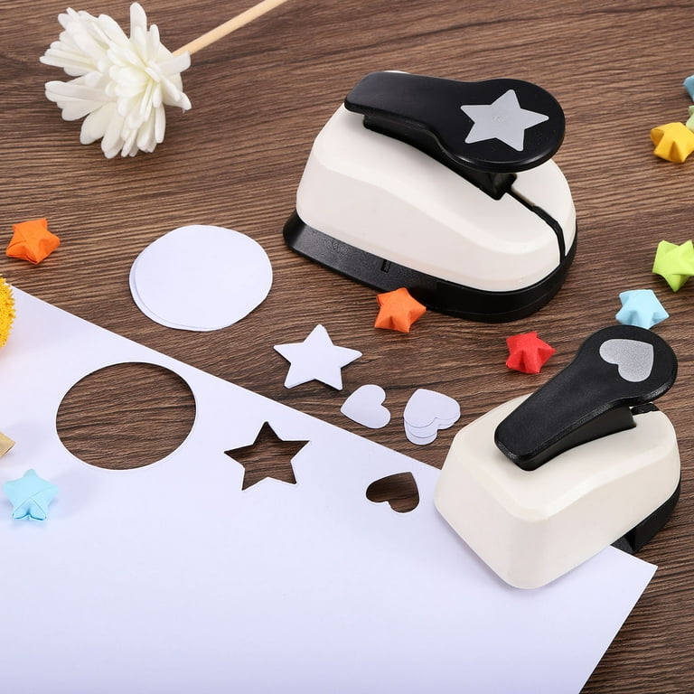 Uxcell 1 Inch Circle Punch, Circle Hole Paper Punch Hole Puncher Shape  Punches for Crafting 