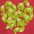 thumbnail image 3 of CafePress - Ginkgo Leaf Heart Dark T Shirt - Men's Classic Graphic Cotton T-Shirt, 3 of 4