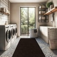 thumbnail image 3 of Beverly Rug Non-Slip Machine Washable 2 x 10 Brown Indoor Area Rugs, 3 of 9
