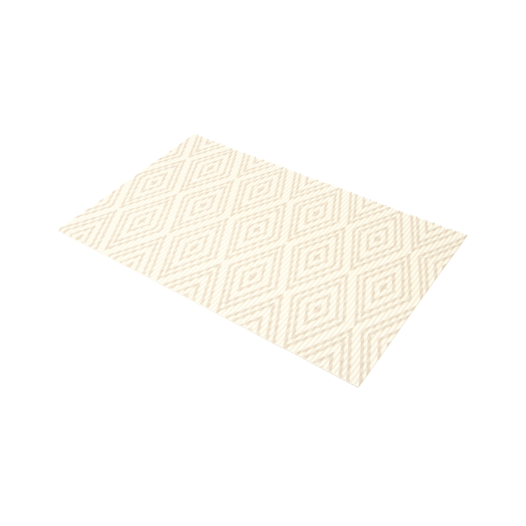 Kitty City Large Water Resistant Cat Litter Foam Mat, Tan Diamond Print, 35 x 23"