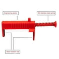 thumbnail image 4 of 1 par de herramientas de dibujo de líneas de albañilería de plástico de ingeniería, herramienta de medición de nivelación de ladrillos para albañil, 4 of 10