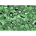 thumbnail image 1 of Ahgly Company Machine Washable Indoor Rectangle Transitional Deep Emerald Green Area Rugs, 2' x 5', 1 of 7