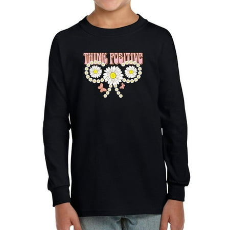 

Think Positive Daisies Long Sleeve Toddler -Image by Shutterstock 3 Toddler