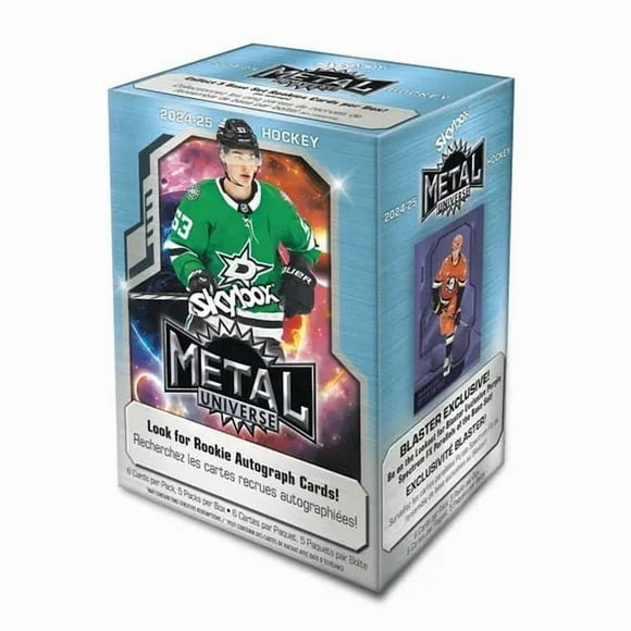 2024-25 Upper Deck Skybox Metal Universe Hockey Trading Cards Blaster Box