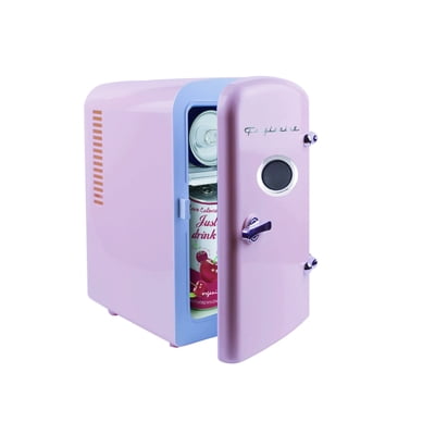 Buy Frigidaire Portable Retro 6 Can Mini Fridge Efmis151 Built In Bluetooth R Speaker Pink Online In Taiwan 873610453