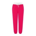 thumbnail image 4 of SNKSDGM Women's Plus Cotton Panties for Women Plus Size White Linen Pants Women Tall Women Bottom Sweatpants Joggers Pants Workout High Waisted Yoga Pants with Pockets, 4 of 4