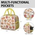 thumbnail image 6 of Lunch Bag Women,Cooler Bag for Women Adult Men,Small Leakproof French Frie (15)_26 Lunch Tote Office Lunch Cooler Bag for Work Office Picnic, 6 of 7