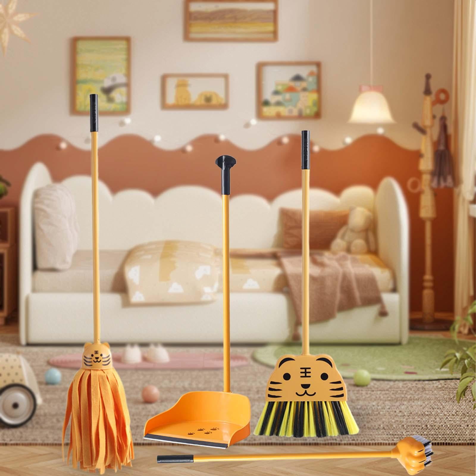 Juego De Limpieza Para Niños Battat Mighty Tidy - Escoba, Recogedor Y Cepillo De Mano, A Partir De 3 Años (juego De Imitación Juego De Limpieza Para Niños Battat Mighty Tidy - Escoba, Recogedor Y Cepillo De Mano, A Partir De 3 Años (juego De Imitación