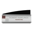 thumbnail image 4 of Deflecto Interior Image Anti-Glare Sign Holder, Landscape, 8.5 x 2 Insert, Black/Silver, 4 of 11