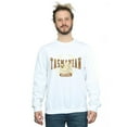 thumbnail image 2 of Looney Tunes Mens Tasmanian Devil Varsity Sweatshirt, 2 of 3