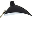 thumbnail image 3 of Pacific Coast Navigator Floor Lamp - 3 Light Black And Ant Brass Lamp - 91D50, 3 of 3