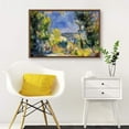 thumbnail image 3 of IDEA4WALL Framed Canvas Wall Art for Living Room, Bedroom La Grenouillere by Pierre-Auguste Renoir Canvas Prints for Modern Home Decoration Ready to Hang, 3 of 4