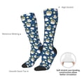 thumbnail image 4 of Logiee Star Penguin Print Gift Stocking Stuffers,Adult Stockings,Novelty Socks,Funny Socks Birthday Running Walking Sleeping, 4 of 6