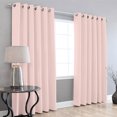 thumbnail image 1 of Cortinas Blackout 275cm Ancho X 215cm De Largo En 2 Paneles, 100% Microfibra Poliéster ROSA, 1 of 1