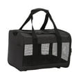 thumbnail image 2 of Portador de mascotas Fernando Bolsa de malla transpirable bolso porta gatos negro, 2 of 8