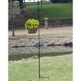 thumbnail image 5 of Ashman 91 Inch Shepard's Hook Floral Design Ground Stake Plant Hanger, 2 Pack, 5 of 8