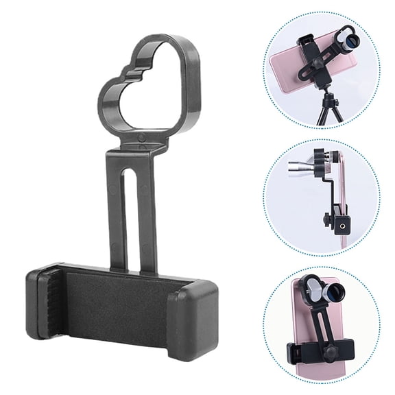 ELAYARD Binocular Smartphone Adapter Black Bracket for Easy Phone Mount and Photography