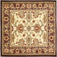 thumbnail image 6 of Unique Loom Voyage Collection Area Rug - Springfield (4' 1" Square Cream/Brown), 6 of 7