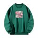 thumbnail image 2 of Sudadera para mujer, ropa de calle, sin capucha, ropa deportiva, sudadera de manga larga con cuello redondo, Tops para ir de compras, viajar, caminar S Yinane sudadera casual, 2 of 8