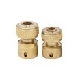 thumbnail image 4 of Brass Hose Quick Connection Adapters Couplings Corrosions Resistant Construction Secure Twist On Mechanism 2pcs, 4 of 8