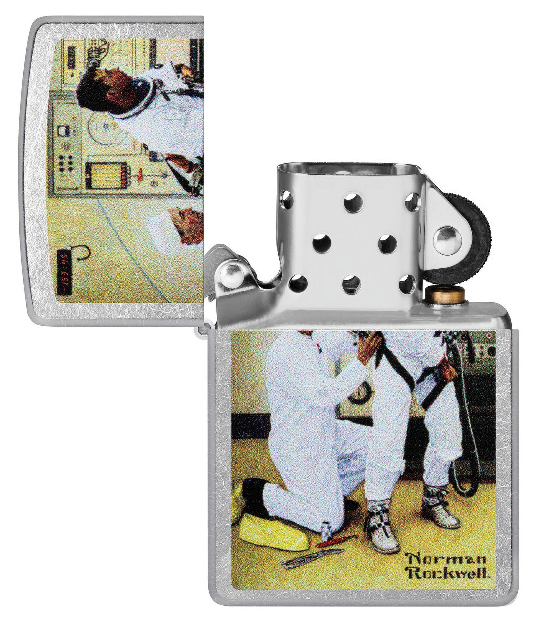 Zippo Norman Rockwell Fishing Lighter for Breakroom Use - Walmart