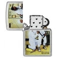 thumbnail image 4 of Zippo Norman Rockwell Astronaut Street Chrome Pocket Lighter, 4 of 6