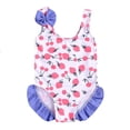thumbnail image 2 of DPTALR Children Kids Girls Bikini Bowknot Beach Swimsuits Bathing Suits, 2 of 9