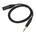 thumbnail image 1 of Cable De 6,35 Mm A XLR, Cable Macho OFC Core De Rendimiento Estable Profesional De 1/4 De Pulgada A XLR Para Escenario Para Altavoz Activo, 1 of 7