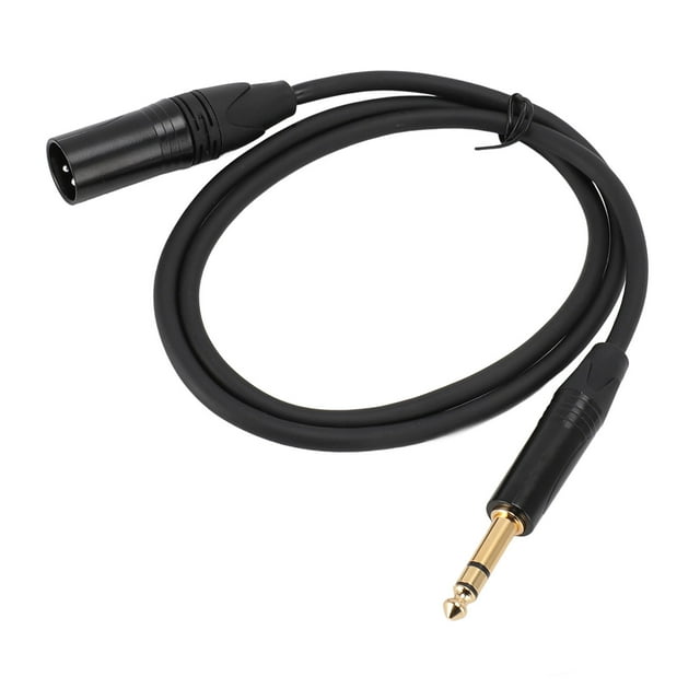 Cable De 6,35 Mm A XLR, Cable Macho OFC Core De Rendimiento Estable Profesional De 1/4 De Pulgada A XLR Para Escenario Para Altavoz Activo
