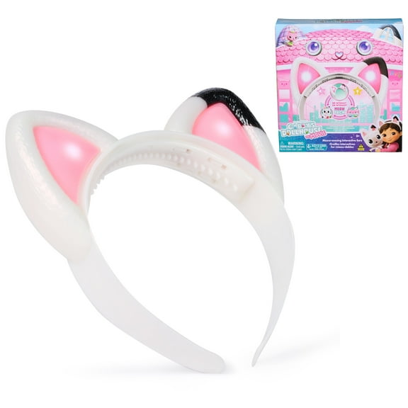 Gabby's Dollhouse: the Movie, Meow-mazing Interactive Ears Headband Costume Accessory, for Ages 3 and up