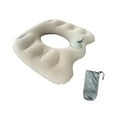 thumbnail image 4 of Serenable Inflatable Chair Cushion Hemorrhoid Cushion Breathable Ergonomic Hollow Chair Pad Seat Cushion for Long Sitting Workplace Car Beige, 4 of 10