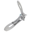 thumbnail image 1 of Nail Clipper,Stainless Steel Large Finger Nail Trimmer Pedicure Manicure Tool Optimize Pressing Strength, Help Trim Nail Easily, 1 of 8