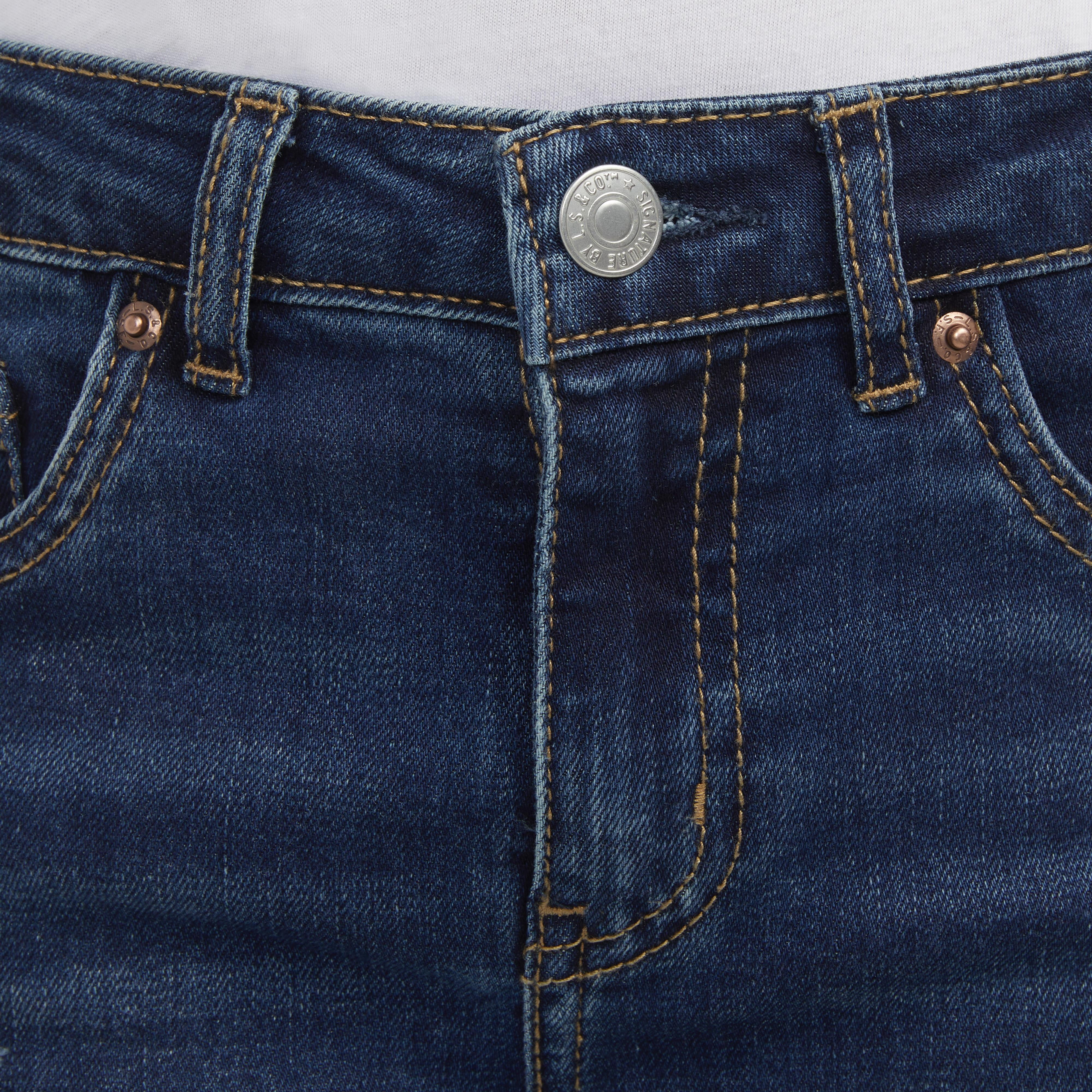 Levi Strauss Signature Girls High Rise Super Skinny Jeans, Sizes 5-18