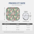 thumbnail image 3 of Xecao Rose Flowers for Foldable Car Sun Shades (2-Pack) offer sun protection with an easy-fold design for convenient windshield shading., 3 of 7