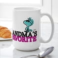 thumbnail image 6 of CafePress - Grandma's Favorite Large Mug - 15 oz Ceramic Large White Novelty Mug, 6 of 6