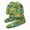 L101-Green, variant on CAUYDY Toddler Pajamas Cotton Kids Pajamas for Boys Girls Long Sleeve Pajama Set 2 Piece Snug Fit Pjs Set(L101-Green,6-12 M)