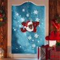 thumbnail image 4 of Lssam Black Santa Decorations and Ornaments, Wall Hanging Wooden Joy Sign, African American Christmas Decor with Red Buffalo Plaid for Indoor Outdoor Holiday Home Decor, 4 of 6