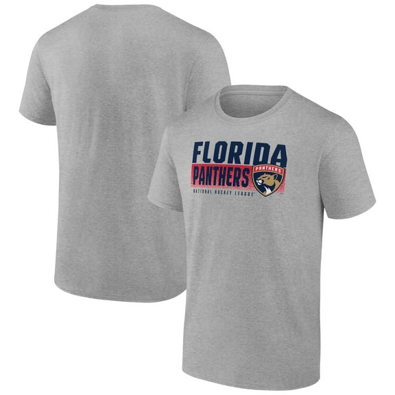 Men's Heathered Gray Florida Panthers Jet Speed T-Shirt