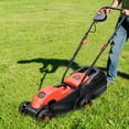 thumbnail image 2 of Costway 12 Amp 14-Inch Electric Push Lawn Corded Mower With Grass Bag Red, 2 of 10