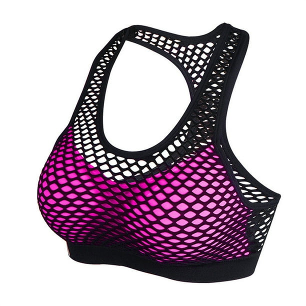 Snorda Scarf Mesh sports Bra for women,solid color underwear healthy and  comfortable 