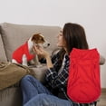 thumbnail image 3 of CICRKHB Dog Vest Dog Cat Pet Vest Cute Style Summer Breathable Leisure Pet Thin Clothing Pet Supplies Red, 3 of 4