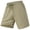 Khaki, variant on Boyscolos Men's Athletic Shorts Quick Dry Lightweight Contrast Elastic Drawstring Waist Running Workout Sports Shorts Dark Blue L